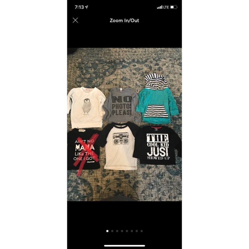 Small Shop Instagram Shirt Lot 18m 24m